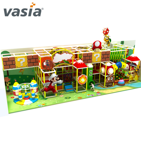 Área de juegos interior impresionante para niños pequeños con plan de negocios y alta calidad