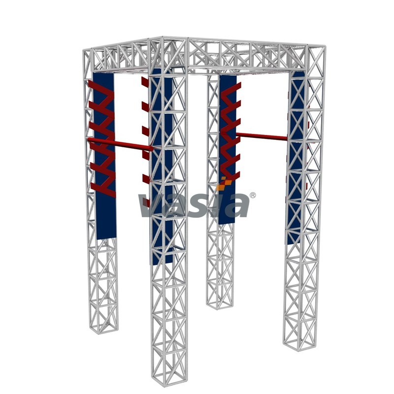 Ninja Course Soft Indoor Playground Shopping Mall para la escuela Ninja