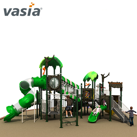 Comercial Jungle Gym Slide Toy Niños Equipo de juego de aventura al aire libre